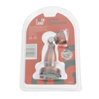 Упор дверной, магнитный LOCKLAND, цвет античная медь Упор дверной, магнитный LOCKLAND, цвет античная медь