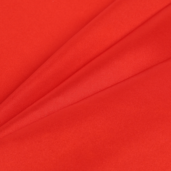Лоскут для рукоделия, атлас однотонный красный, 50 &times; 50 см