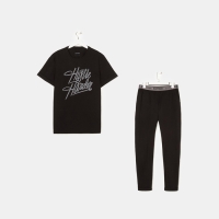 Пижама мужская KAFTAN "Hustle harder" р.54 Пижама мужская KAFTAN "Hustle harder" р.54