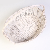 Корзина плетеная, 45 х 35 х 17/13/40 см, ива Корзина плетеная, 45 х 35 х 17/13/40 см, ива