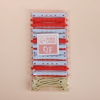 Бигуди &laquo;Коклюшки&raquo;, d = 1 см, 9 см, 12 шт, цвет МИКС