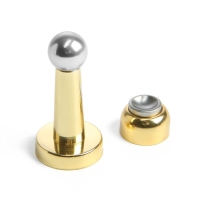 Упор дверной магнитный LOCKLAND, цвет золото Упор дверной магнитный LOCKLAND, цвет золото