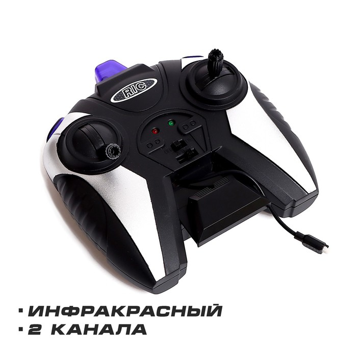 Вертолёт радиоуправляемый &laquo;Пилотаж&raquo;, работает от аккумулятора, цвет красный