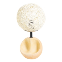 Настольная лампа "Матильда" Е14 40Вт оранжевый 20х20х30см RISALUX Настольная лампа "Матильда" Е14 40Вт оранжевый 20х20х30см RISALUX