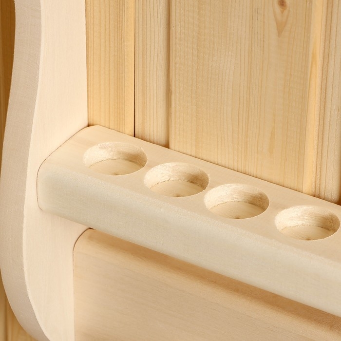 Полка-вешалка для масла с 3 крючками (9 отверстий) Полка-вешалка для масла с 3 крючками (9 отверстий)