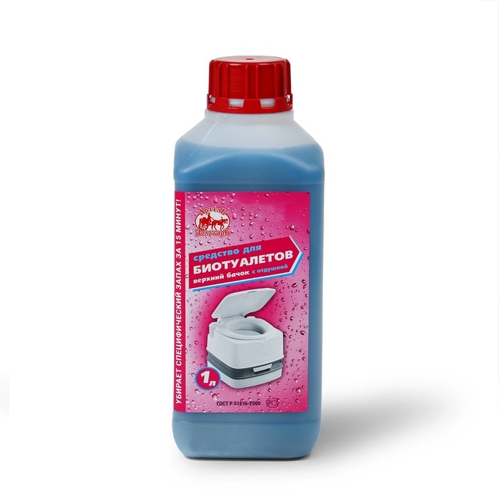 Жидкость для биотуалета верхнего бака &laquo;Артель Золотарь&raquo;, концентрат, 1 л