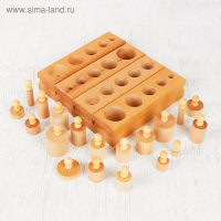 Развивающий набор цилиндров &laquo;Больше-меньше&raquo;