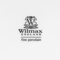 Маслёнка фарфоровая Wilmax, 19&times;12,5&times;8,5 см, цвет белый