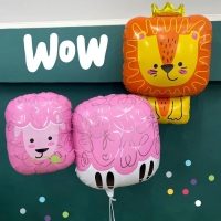 Шар фольгированный 36" &laquo;Овечка&raquo;, фигура, инд.упаковка