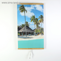 Обогреватель "Домашний очаг" Лагуна, инфракрасный, 500 Вт, 15 м&sup2;