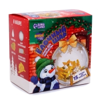 Ёлочный шар своими руками &laquo;Яркого Нового года&raquo; с пожеланиями, новогодний набор для творчества