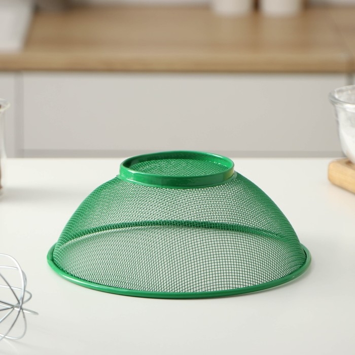 Крышка - сетка Доляна &laquo;2 в 1&raquo;, d=21 см, цвет МИКС