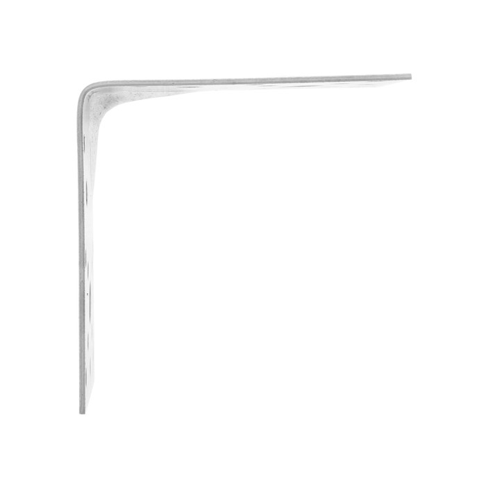 Уголок крепежный усиленный ТУНДРА, 85х85х60х2 мм, в упаковке 10 шт.