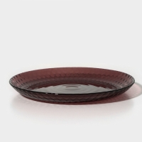 Набор стеклянной посуды «Идиллия», 19 предметов, цвет лилак Набор стеклянной посуды «Идиллия», 19 предметов, цвет лилак