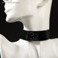 Чокер «Грация искр» средний, цвет чёрный, L=31 см Чокер «Грация искр» средний, цвет чёрный, L=31 см