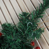 Ёлка декор настенная "Цветочная" 40х23 см Ёлка декор настенная "Цветочная" 40х23 см