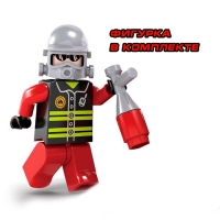 Конструктор &laquo;Пожарная машина&raquo;, 63 детали