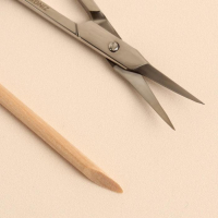 Набор маникюрный, 2 предмета, на блистере, цвет серебристый Набор маникюрный, 2 предмета, на блистере, цвет серебристый