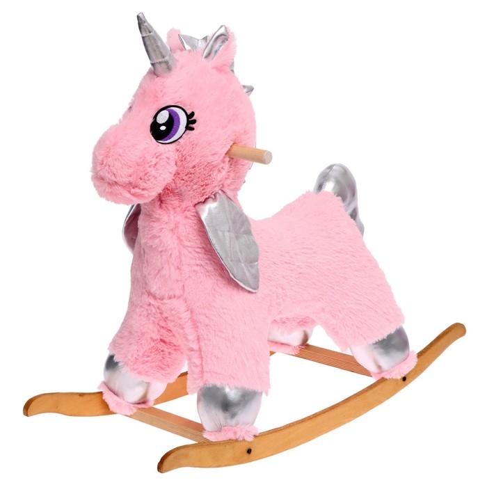 Качалка &laquo;Единорог&raquo;, пушистый