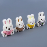 Мягкий магнит &laquo;Зайка&raquo;, 8 см, цвет МИКС