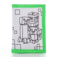 Кошелек на липучке под раскраску "Пиксельный мир" Кошелек на липучке под раскраску "Пиксельный мир"