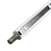 Ручка шариковая автоматическая Schneider K15, чернила синие, узел 1,0мм, корпус белый матовый, под лого Ручка шариковая автоматическая Schneider K15, чернила синие, узел 1,0мм, корпус белый матовый, под лого