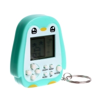 Электронная игра &laquo;Пингвин&raquo; на брелоке, цвета МИКС