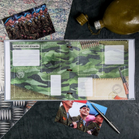 Дембельская книга на ленте &laquo;ДМБ&raquo;, 32 листа, 20 х 20 см