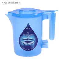 Чайник электрический "Капелька", пластик, 0.5 л, 600 Вт, синий Чайник электрический "Капелька", пластик, 0.5 л, 600 Вт, синий