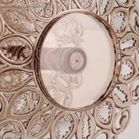 Фруктовница 3-х ярусная &laquo;Мелодия&raquo;, d=16 см, 21 см, 27 см, цвет кофейный