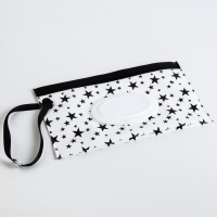 Контейнер для салфеток с петелькой «Звезды на белом», цвет МИКС Контейнер для салфеток с петелькой «Звезды на белом», цвет МИКС