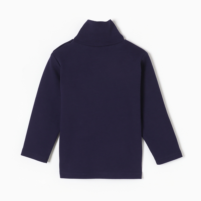 Водолазка для мальчиков, цвет тёмно-синий, рост 92 см