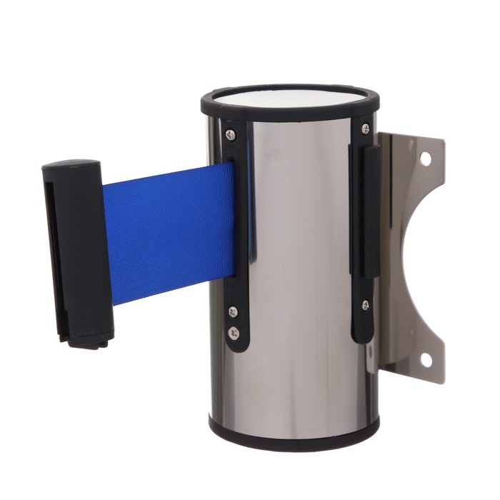 Настенный блок с вытяжной лентой-470 см синяя, высота-13,5см, ширина 11см Настенный блок с вытяжной лентой-470 см синяя, высота-13,5см, ширина 11см