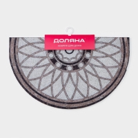 Коврик придверный грязезащитный Доляна &laquo;Архитектор&raquo;, 45&times;75 см, цвет серый