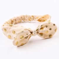 Повязка на голову для мамы и дочки &laquo;Набор для фотосессии&raquo;, 2 шт., цвет бежевый, Крошка Я