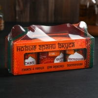 Набор специй &laquo;Новые грани вкуса&raquo;: смесь 4 перца, приправа для аджики, восточная приправа, 300 г (3 шт. х 100 г).