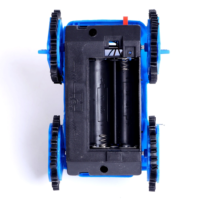 Перевёртыш &laquo;Полиция&raquo;, на батарейках, цвет синий