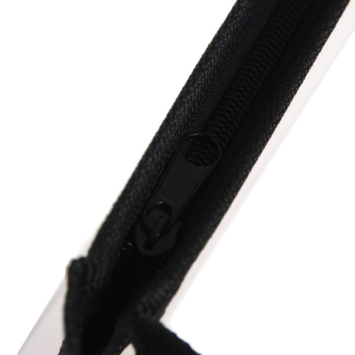 Папка для чертежей и рисунков A3, 420 х 343 х 50 мм, с ручками, пластиковая, молния сверху, 0.9 мм, "Стандарт" ПР 3, чёрная