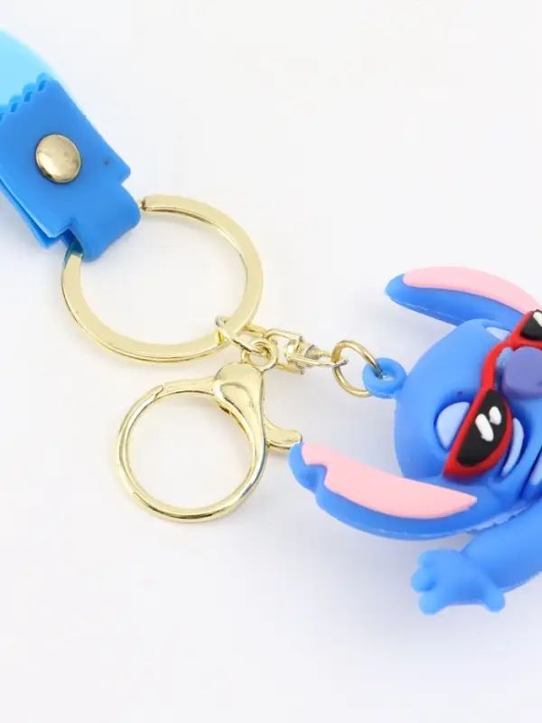 Брелок "Стич в очках", 8 см