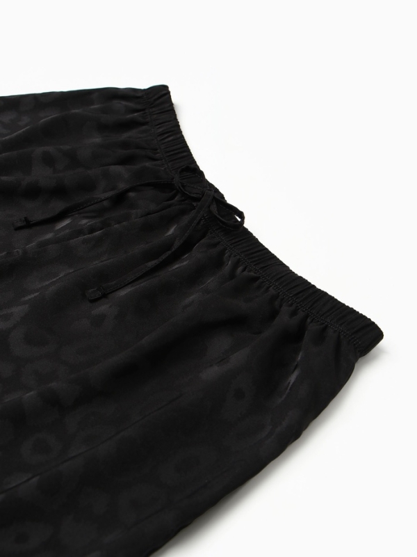 Пижама женская (топ, шорты) KAFTAN Leo black collection р-р 44-46