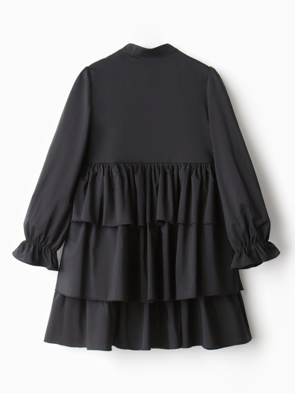 Платье для девочки MINAKU цвет чёрный, рост 116 см Платье для девочки MINAKU цвет чёрный, рост 116 см