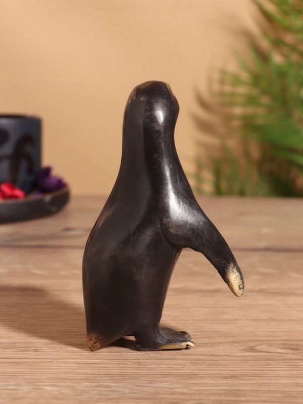 Сувенир бронза "Пингвин" 9х8х12 см