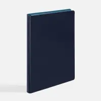 Ежедневник Doppio, недатированный, синий с голубым