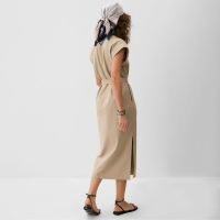 Платье женское MINAKU: Safari миди цвет бежевый ,р-р 42 Платье женское MINAKU: Safari миди цвет бежевый ,р-р 42