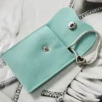 Набор конвертиков для украшений 10 шт. бархатный, 7&times;7 см, бирюзовый (7461969)