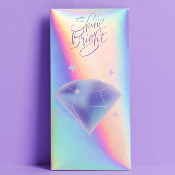 Набор  конвертов для денег &laquo;Тебе&raquo;, голография, 5 шт