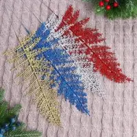 Декор блеск &laquo;Папоротник&raquo;, 14&times;32 см, МИКС