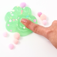 Сквиш антистресс - игрушка &laquo;Кошачья лапка&raquo;, светится в темноте