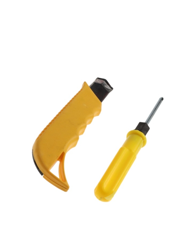 Набор инструментов в блистере ЛОМ, рулетка, отвертка 2 в 1, нож, 3 шт. Набор инструментов в блистере ЛОМ, рулетка, отвертка 2 в 1, нож, 3 шт.