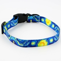 Ошейник «Искусство», застёжка - фастекс, 2.5 см, 40-55 см Ошейник «Искусство», застёжка - фастекс, 2.5 см, 40-55 см